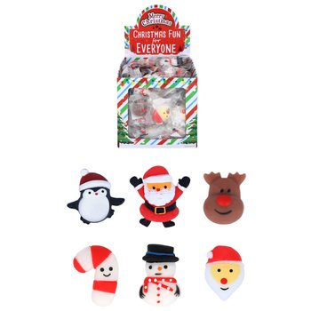 Squishy Julefigurer til Fiskedam (96 stk.)
