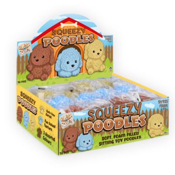Stretchy Squishy Pudler i Display (12 stk)