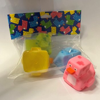 Gamingender Miks - Badeender 6x5 cm (4 stk.)