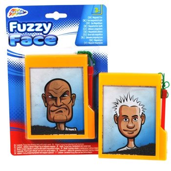 FUZZY FACE / MAGNETISK TEGNEBRETT PÅ KORT (24 stk.)