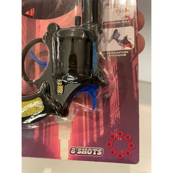 8-SKUDDS KRUTTLAPP-PISTOL P&Aring; KORT (24 stk.)