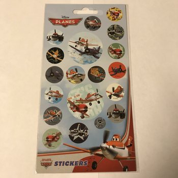 KLISTREMERKEARK: DISNEY PLANES, Mål 20 x 10 cm (10 stk.)