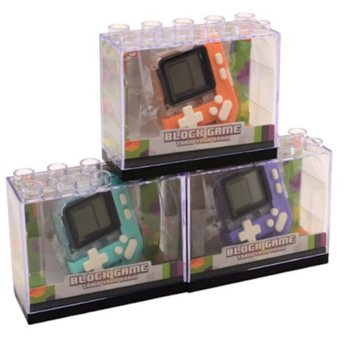 BLOCK-SPILLKONSOLL - MIX FARGER - I DISPLAY (12 stk.)