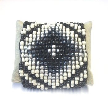Aztec Armbånd Svart/Krem (1 stk)