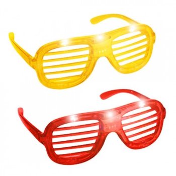 Shutter Shades Briller med Belysning (24 stk.)