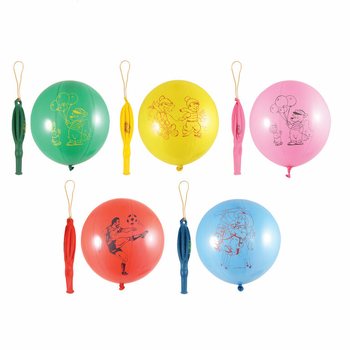 5 stk. Punchballonger (Bounce Ballonger) i pakke