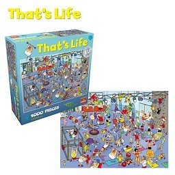 That’s Life Puslespill - The Gym, 1000 brikker (1 stk.)