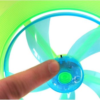 Lysende Frisbee med LED (10 stk.)