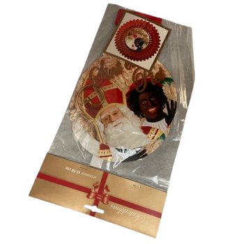 SINTERKLAAS DEKORASJONSVIFTE &Oslash;50 CM - SAMMENLEGGBAR (6 stk.)