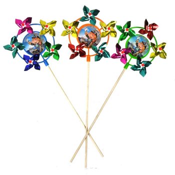 Vindm&oslash;ller 50 cm - Piratmodell (36 stk.)