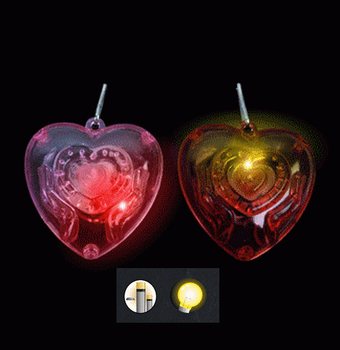 LED-hjerter i display (36 stk.)
