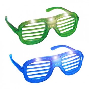 Shutter Shades Briller med Belysning (24 stk.)