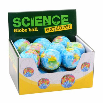 SCIENCE EXPLORER - Skumball Verdensglobe &Oslash;6 cm (18 stk. i display)