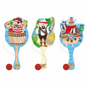 Pirat Padle Ballspill (12 stk)