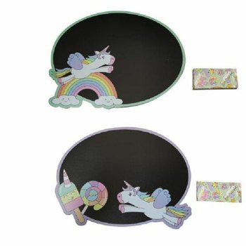 Unicorn Krittavle med Kritt (Display på 24)