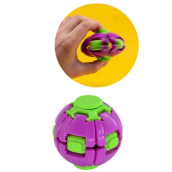 SPIN & POP FIDGET SPINNER BALL - SPIN SHIFT BALL - I DISPLAY (24 stk)