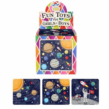 Verdensrommet Puslespill Display - 108 Stk (13x12cm)