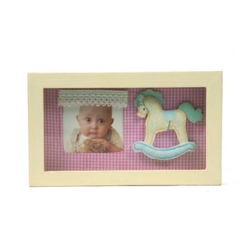 3D-FOTORAMME I TRE FOR BARNEROM - MODELL 4 (6 stk.)