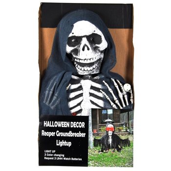 REAPER GROUNDBREAKER SKJELETT MED BELYSNING 50 CM