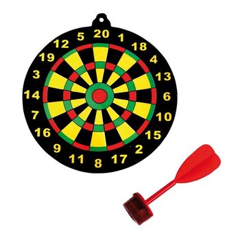 DARTSPILL MED SUGEKOPP TIL LYKKEHJUL (48 stk.)