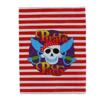 10 Bursdagsposer - Pirate Party (6 sett)