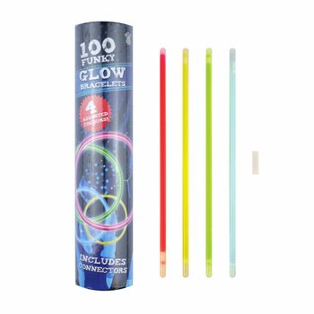 Glow Armbånd - 100 Stk i Tube