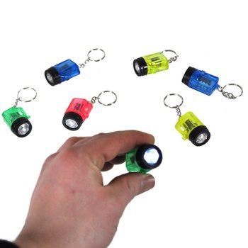 Mini-Lommelykter Nøkkelring (96 stk.)