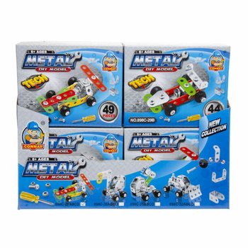 Metall Racerbil Byggesett (24 stk. Display)