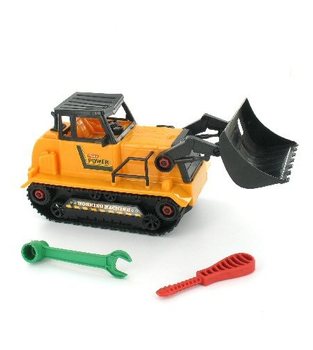 Byggebulldoser DIY (4 stk.)