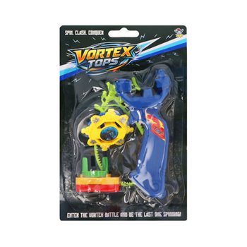 Spinner Battle Snurrebasser med Utskytning på Kort (6 stk)
