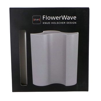 D-ZN - Blomstervase FLOWERWAVE - Hvit (1 stk.)