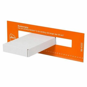Brevkasseeske A5 HVIT - 220x155x28 mm (50 stk.)
