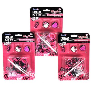 Hello Kitty Armbånd Elastikksett med Anheng (12 stk.)