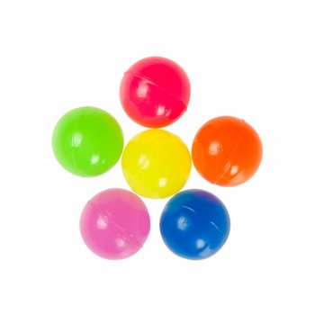 MIX SPRETTEBALLER NEONFARGER &Oslash; 3,2 cm (50 stk)
