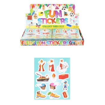 FUN STICKERS &ndash; MODELL: SINTERKLAAS (120 stk.)
