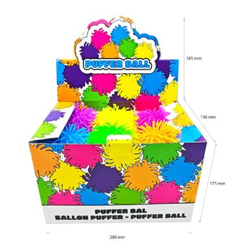 STOR PUFFERBALL - 15CM - I DISPLAY (12 stk)
