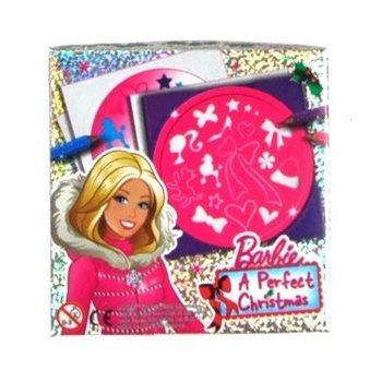 BARBIE EN PERFEKT JUL / JULE-SPIROGRAF (12 stk.)