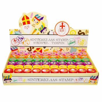 SINTERKLAAS STEMPLER I DISPLAY (60 stk.)