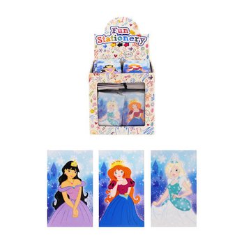 NOTATBLOKK – MODELL: PRINSESSER I DISPLAY (168 stk.)