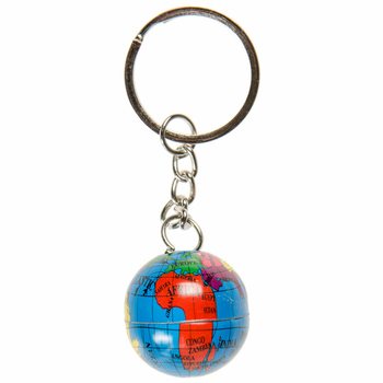 N&Oslash;KKELRING VERDENSGLOBE METALL (48 stk.)