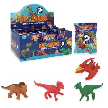 Blindbag / Overraskelsespose - Tema: Dinosaurer i display (60 stk.)