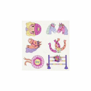 Fun Tattoos: Hest Display (96 stk)