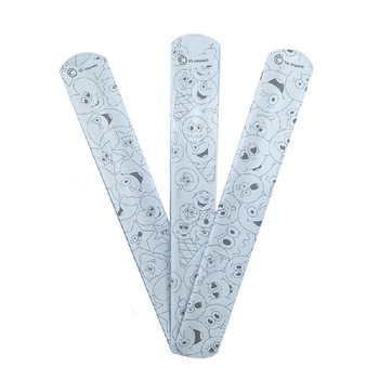 SLAP-ARMBÅND - FARGELEGG DITT EGET SMILEY-ARMBÅND (36 stk.)