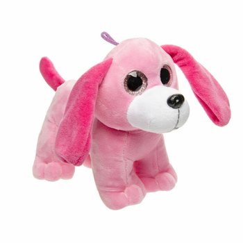 S&oslash;te Plysjhunder - 20 cm - Mixfarger (6 stk.)