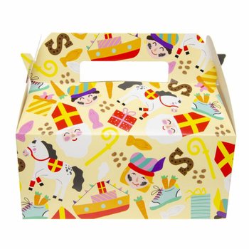 MENUBOX SINTERKLAAS - 22,5 x 12 x 9,5 cm (24 stk.)