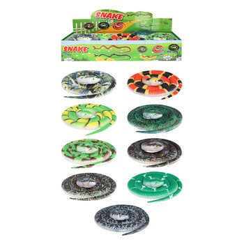 SLANGER - 70 CM LANGE MIX-TYPER I DISPLAY (36 stk.)