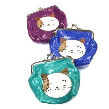 Barne Lommebok Mix Farger Katt (6 stk)