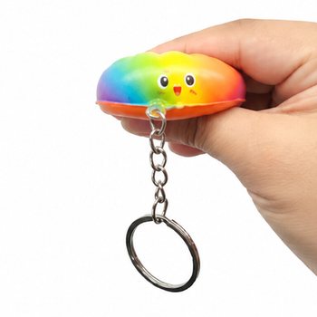 RAGE - SQUISHY DUMPLING N&Oslash;KKELRINGER - MIX FARGER - I DISPLAY (24 stk.)