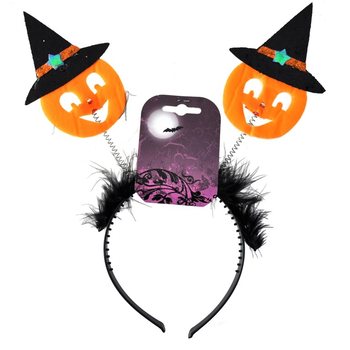 Halloween-diadem med Gresskar (6 stk.)