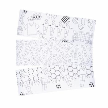 Fargelegg-Selv Drikkebegre Fotballspillere (2-pk)